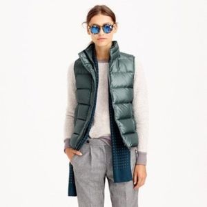 J. Crew |  down vest -sz XXXS-